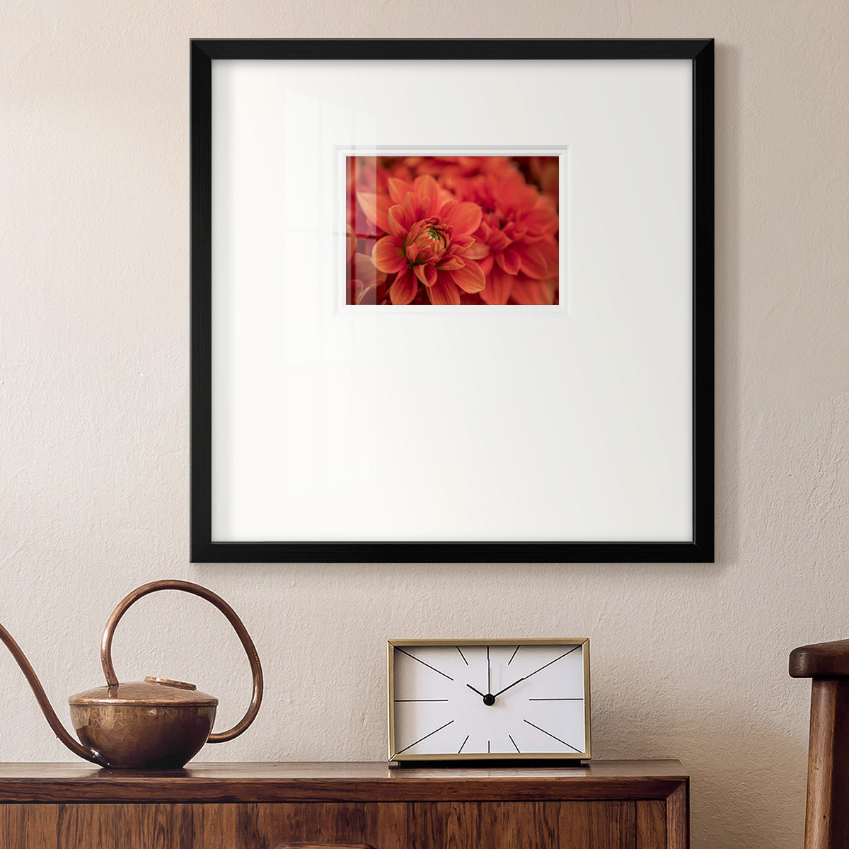 Spring Fire Premium Framed Print Double Matboard