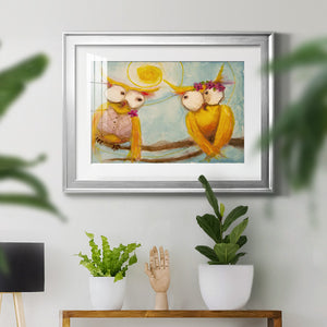 Hoos Branch for Two - Modern Framed Art Print