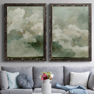 Coming Rain I - Barnwood Framed Canvas Set