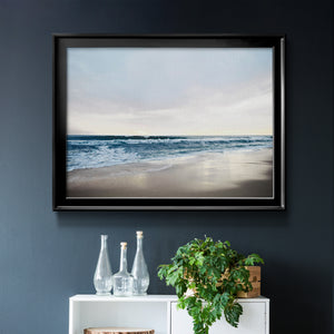 Shimmering Dawn - Modern Framed Canvas Print