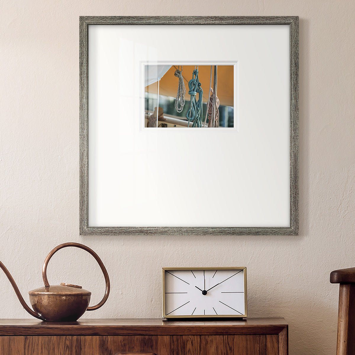 Seaworthy- Premium Framed Print Double Matboard