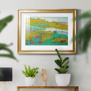 Carry No Secrets - Modern Framed Art Print