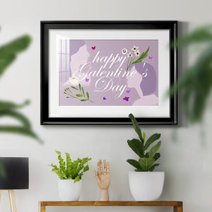 Happy Galentine's Day Collection A - Modern Framed Art Print