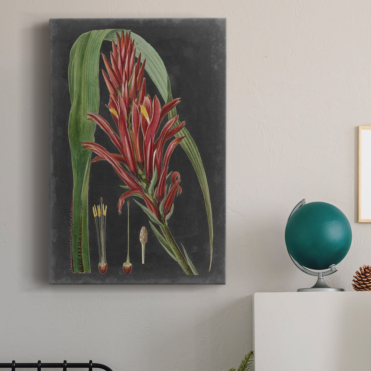 Dramatic Tropicals II Premium Gallery Wrapped Canvas - Ready to Hang