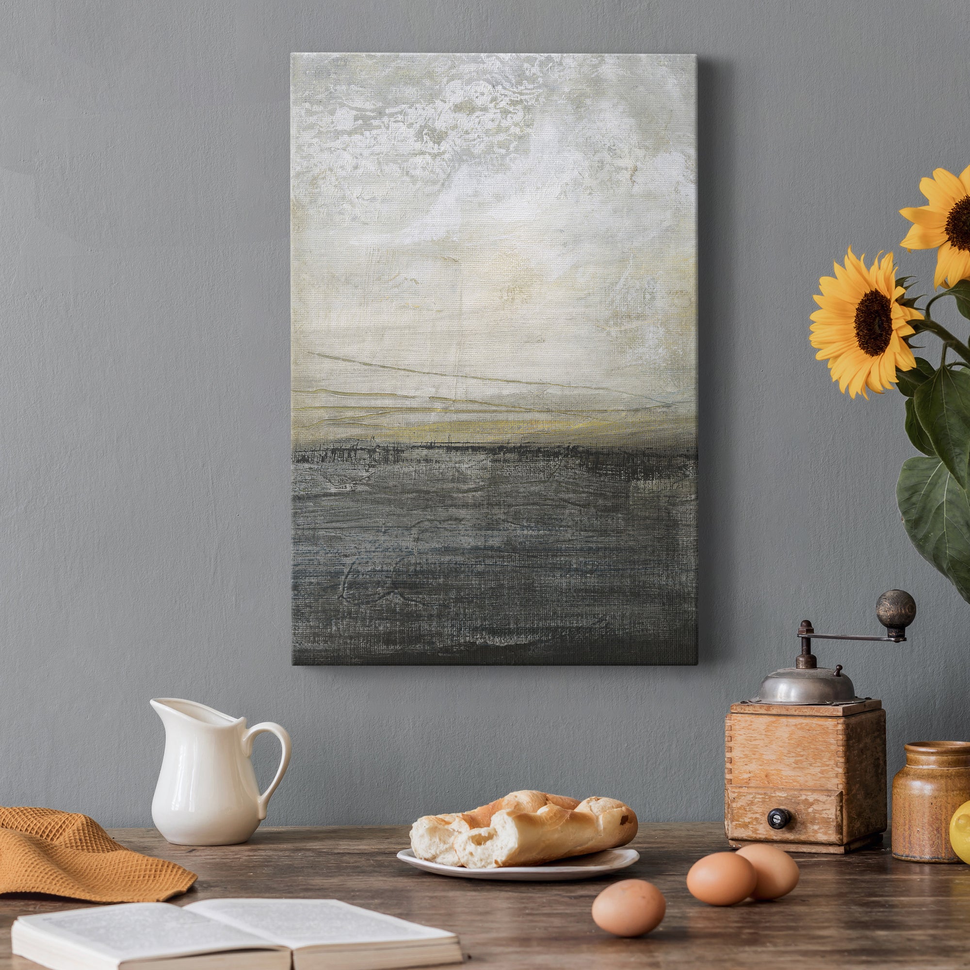 Misty Landscape I Premium Gallery Wrapped Canvas - Ready to Hang