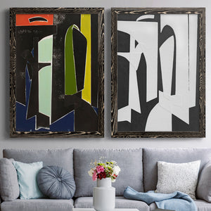 Spanish Arches - Premium Framed Canvas 2 Piece Set - Ready to Hang