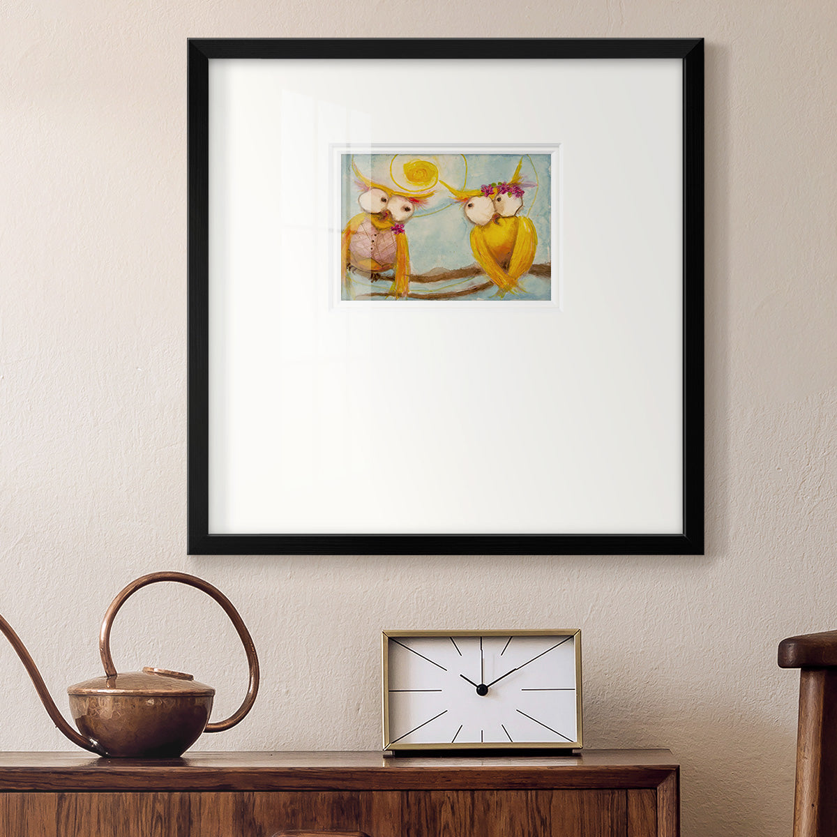 Hoos Branch for Two Premium Framed Print Double Matboard