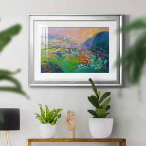 Embraced - Modern Framed Art Print