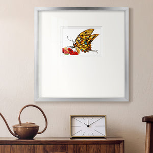 Wings II Premium Framed Print Double Matboard