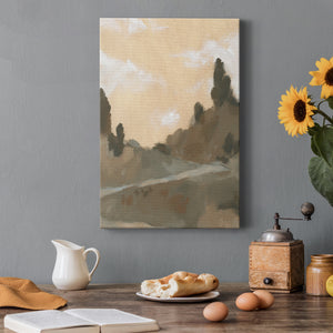 Hillside Walking Path V - Canvas Art Print