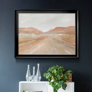 Road To Sedona - Modern Framed Canvas Print