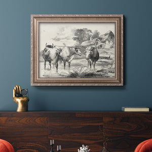 Rural Charms I Premium Framed Canvas- Ready to Hang