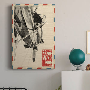 Vintage Airmail I - Canvas Art Print