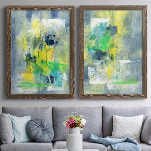 Sweet Things I - Barnwood Framed Canvas Set