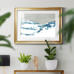 Meta Land III - Modern Framed Art Print