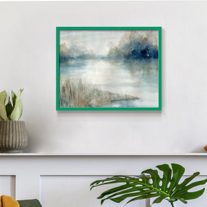 42053,watercolor,landscape,serene,reflection,river,dawn,mist,greenery,tranquility,calm,nature,peaceful,art,brushstrokes,sky,water,scenery,outdoor,riverbank,colors,light,softness,beauty,environment,subtle,composition,texture,stillness,horizon,morning,blue,shades,natural,creative,peacefulness,palette,tranquil,development,Re-stickable,Abstract