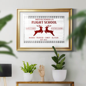 Flight School - Modern Framed Art Print