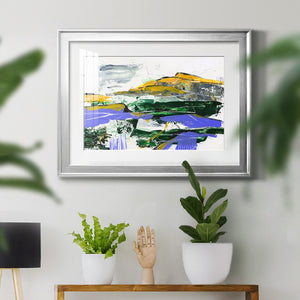 Silent Mountain VI - Modern Framed Art Print