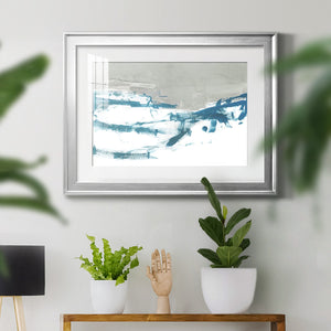 Meta Land III - Modern Framed Art Print
