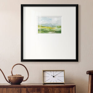 Watery Lowlands II Premium Framed Print Double Matboard