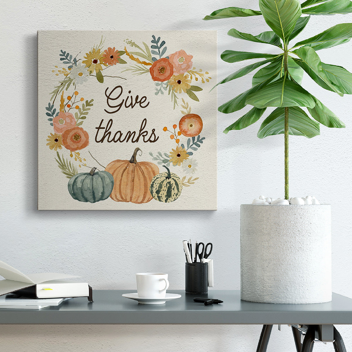 Harvest Home I -Premium Gallery Wrapped Canvas - Ready to Hang