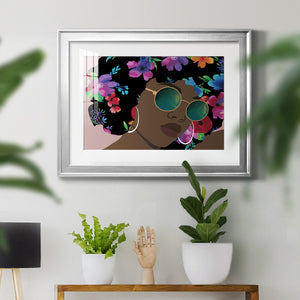 Butterfly Diva II - Modern Framed Art Print