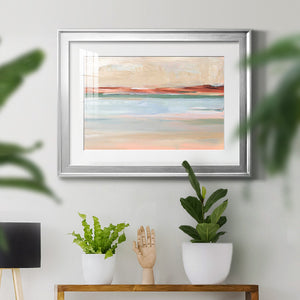 Sienna Horizon II - Modern Framed Art Print