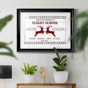 Flight School - Modern Framed Art Print