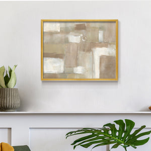 41962,abstract art,wall decor,neutral tones,modern frame,contemporary design,home decoration,minimalist,soft colors,soothing atmosphere,beige,white,taupe,interior design,room enhancement,contemporary art,textured artwork,canvas,aesthetic decor,color palette,gallery wall,stylish living,office decor,abstract painting,elegance,room ambiance,warm tones,design inspiration,creative space,art piece,chic decor,minimalism,artist creation,visual art,decor ideas,interior aesthetics,modern artwork,Re-stickable,Abstract