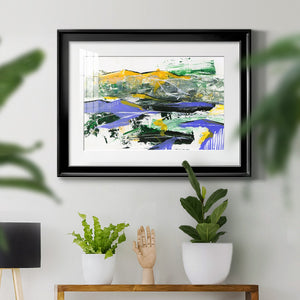 Silent Mountain III - Modern Framed Art Print