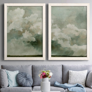 Coming Rain I - Barnwood Framed Canvas Set