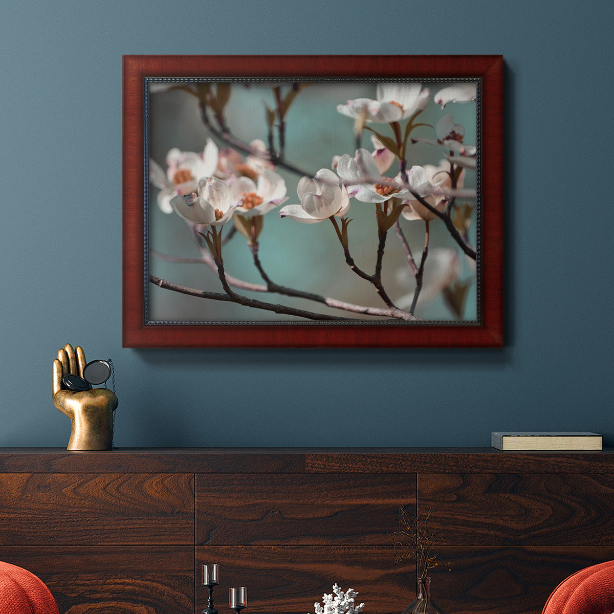 Dogwood Spring IV Premium Framed Canvas- Ready to Hang
