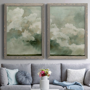 Coming Rain I - Barnwood Framed Canvas Set