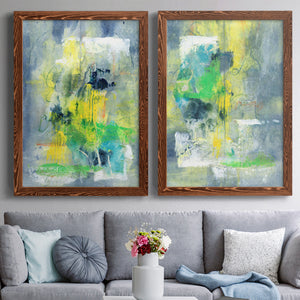 Sweet Things I - Barnwood Framed Canvas Set