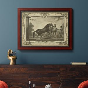 Distinguished Horses III Premium Framed Canvas- Ready to Hang