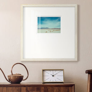 Salt Flat Walk II Premium Framed Print Double Matboard