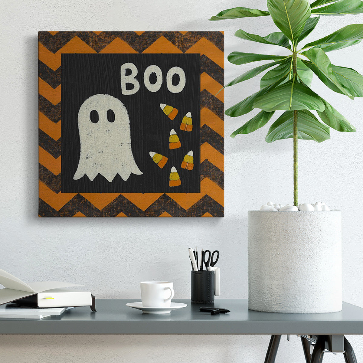 Classic Halloween Collection C-Premium Gallery Wrapped Canvas - Ready to Hang