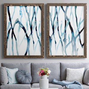 Runnel I - Barnwood Framed Canvas Set