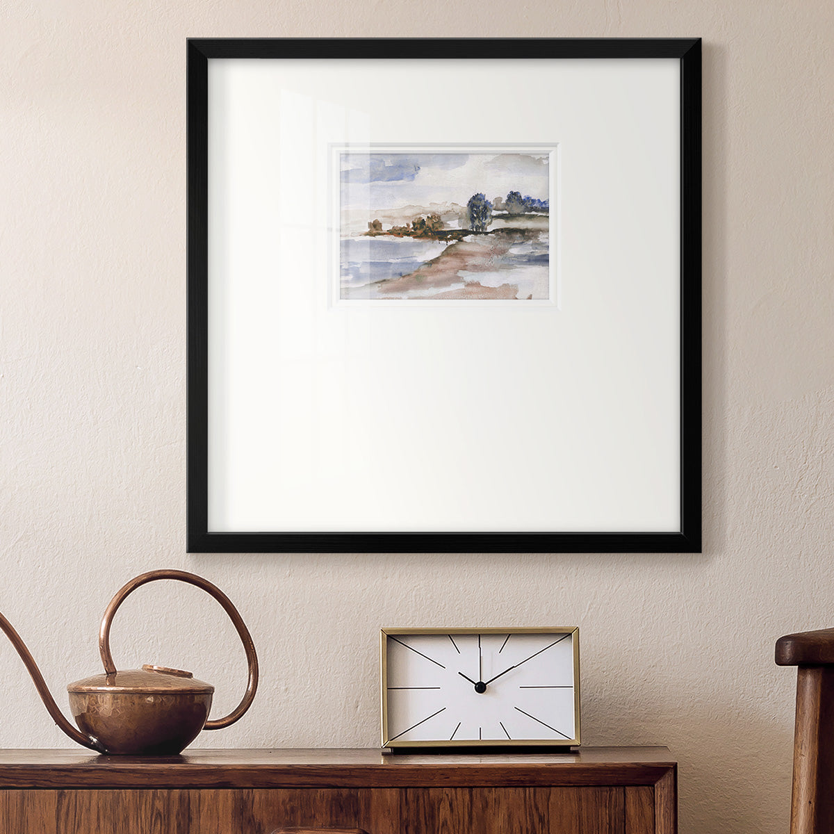 Mountain Cove Premium Framed Print Double Matboard