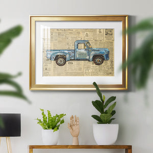 George's '53 Ford - Modern Framed Art Print