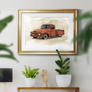 Pickup IV - Modern Framed Art Print
