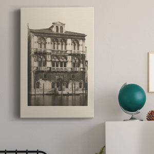 Vintage Views of Venice II Premium Gallery Wrapped Canvas - Ready to Hang