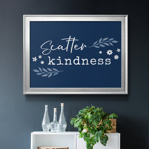 Kindness - Modern Framed Canvas Print