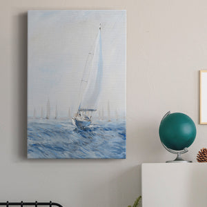 Sailing Upwind I - Canvas Art Print