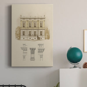 Estate & Plan IV - Canvas Art Print