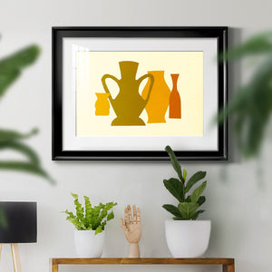 Posing Pottery I - Modern Framed Art Print