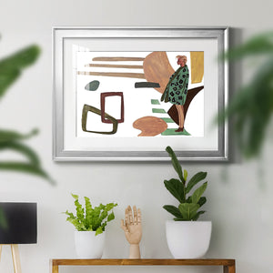 Vintage Vibes V - Modern Framed Art Print