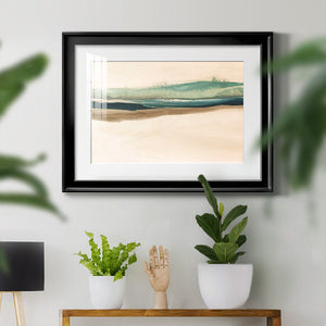 Layered Horizon II - Modern Framed Art Print