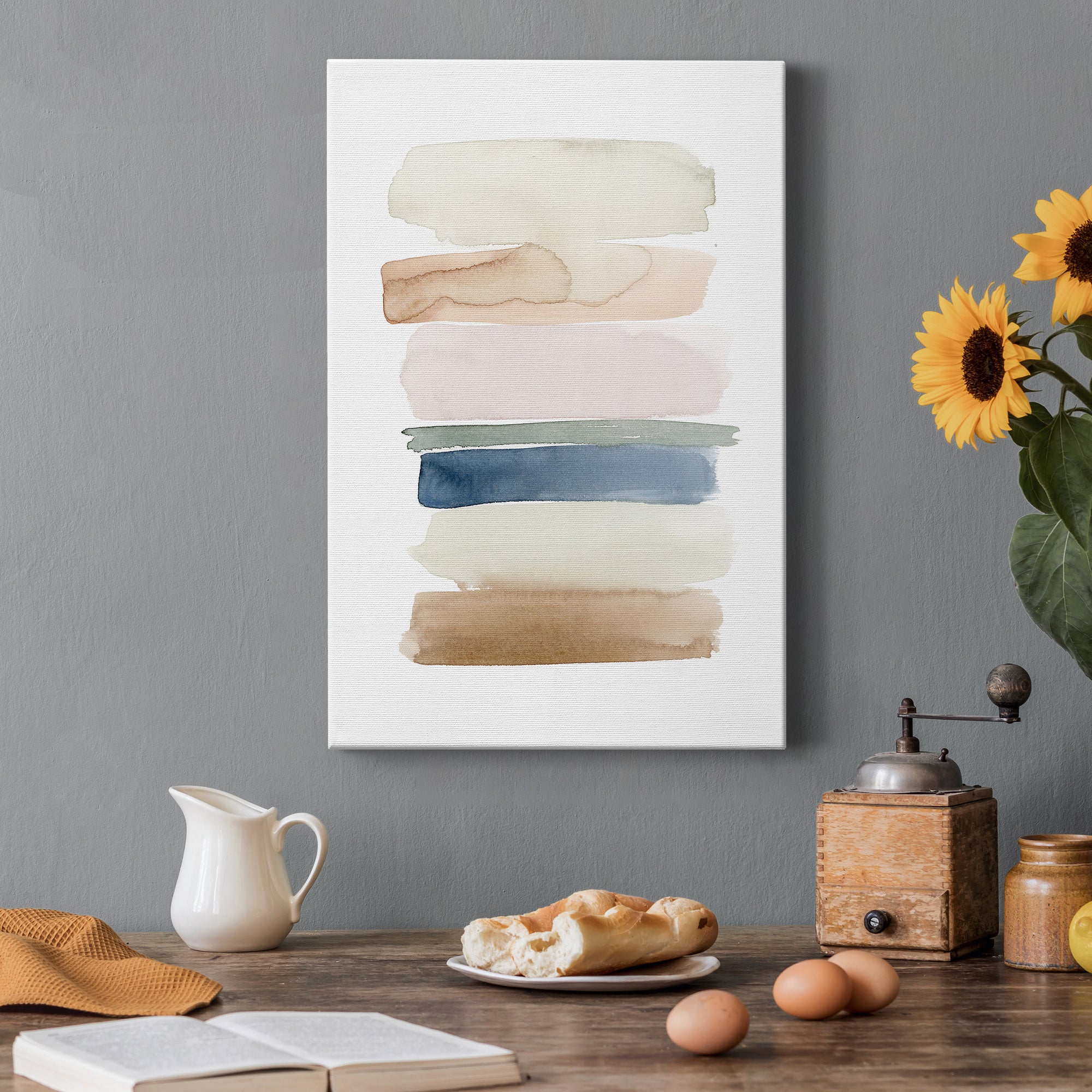 Faint Swatches I Premium Gallery Wrapped Canvas - Ready to Hang