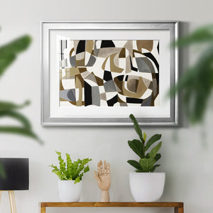 Circle Game - Modern Framed Art Print